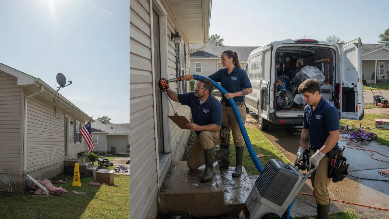 Ceiling Water Damage Restoration in Braithwaite, LA near me